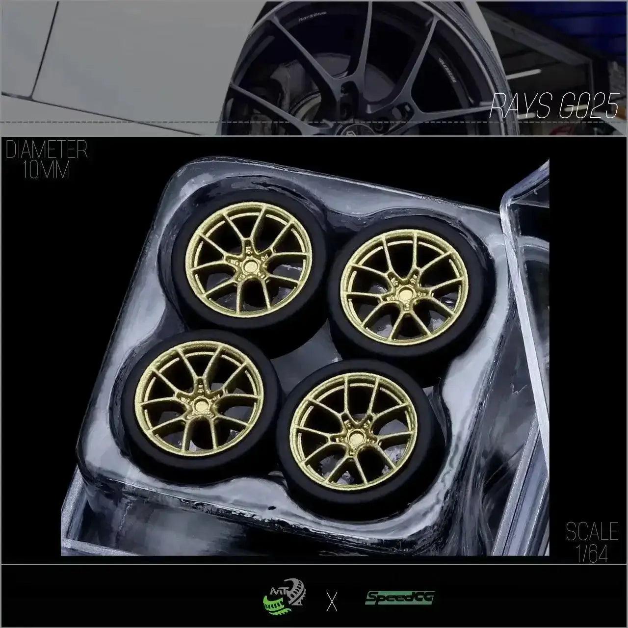  Diecast 1 64 Scale Wheels With Premium Rubber Tires -  ToylandEU™