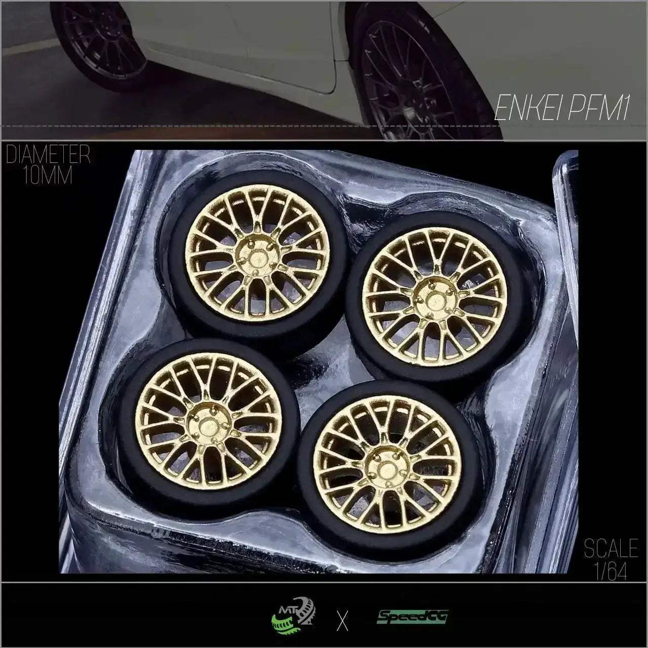 Diecast 1 64 Scale Wheels With Premium Rubber Tires - ToylandEU
