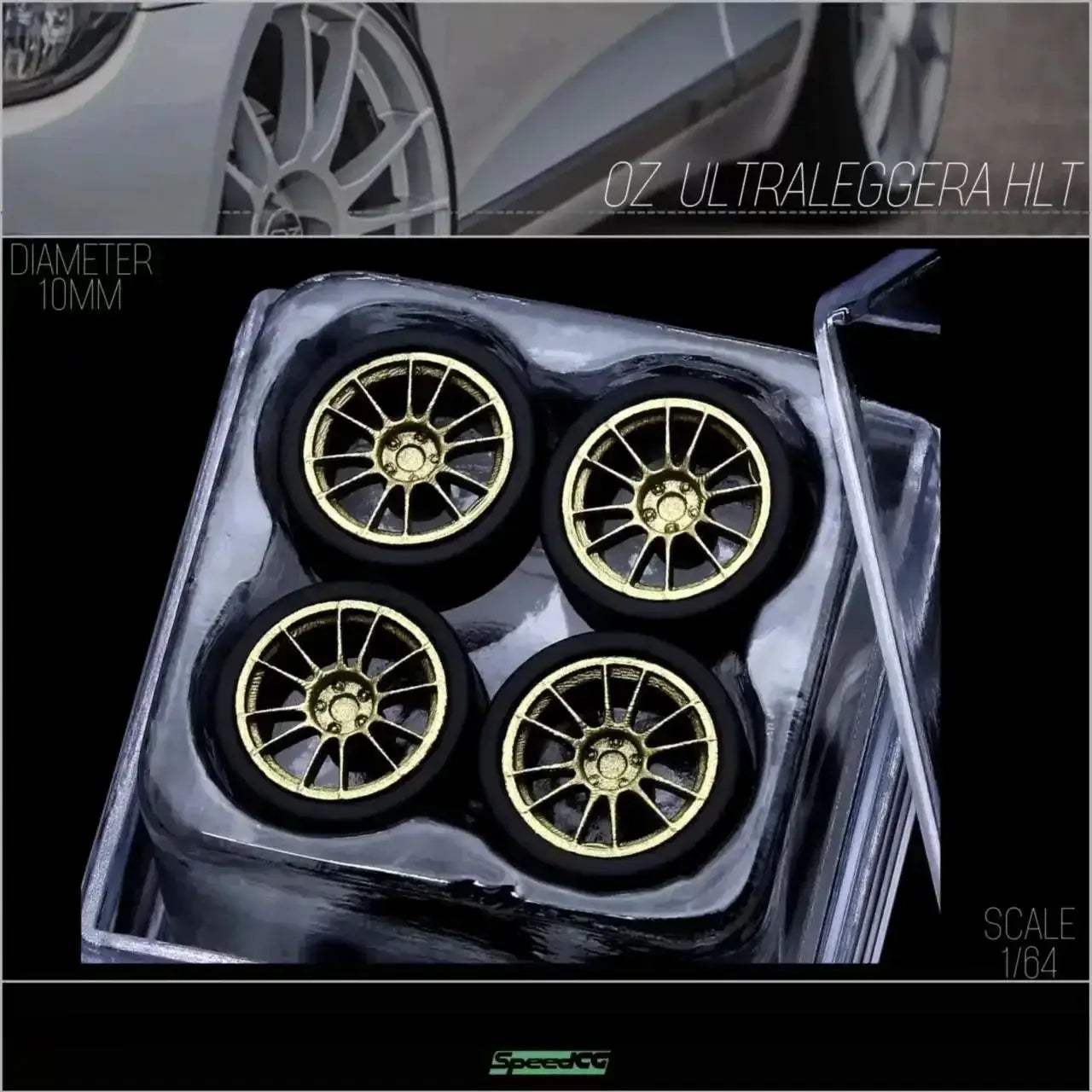 Diecast 1 64 Scale Wheels With Premium Rubber Tires - ToylandEU