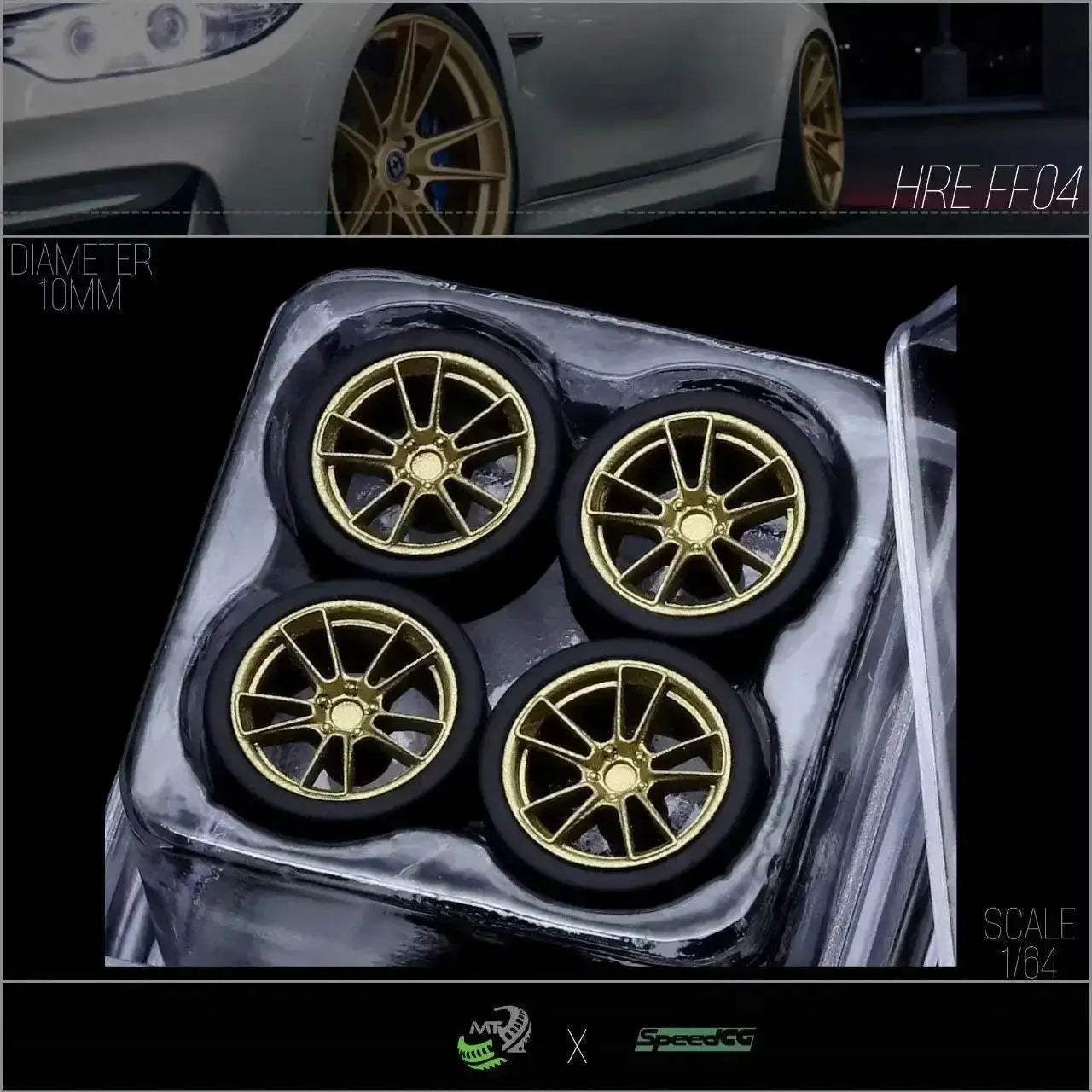 Diecast 1 64 Scale Wheels With Premium Rubber Tires - ToylandEU