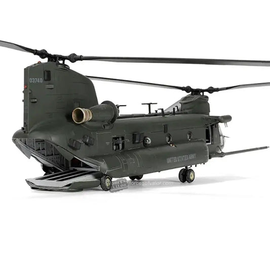 DieCast 1:72 Scale USA MH47G MH-47G CH-47 Chinook Twin-rotor Heavy Helicopter Alloy Aircraft Model Military Collection Toy - ToylandEU