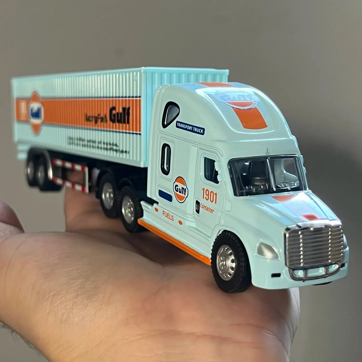 Diecast 1 To 64 Scania Container Truck Movable Joint For Collectors - ToylandEU