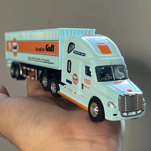 Diecast 1 To 64 Scania Container Truck Movable Joint For Collectors - ToylandEU