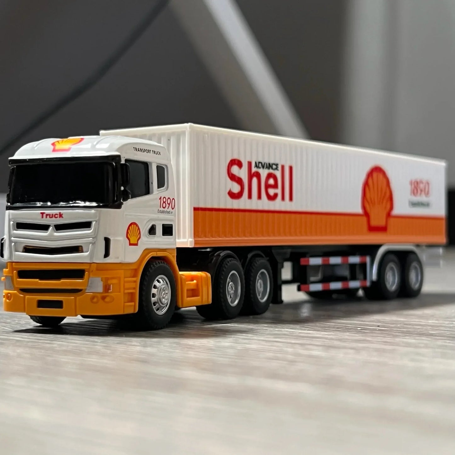 Diecast 1 To 64 Scania Container Truck Movable Joint For Collectors - ToylandEU