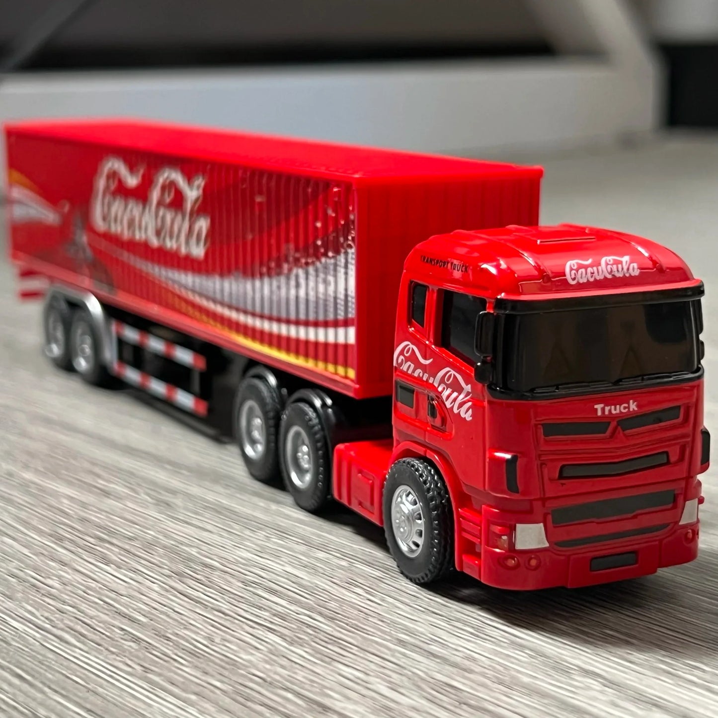 Diecast 1 To 64 Scania Container Truck Movable Joint For Collectors - ToylandEU