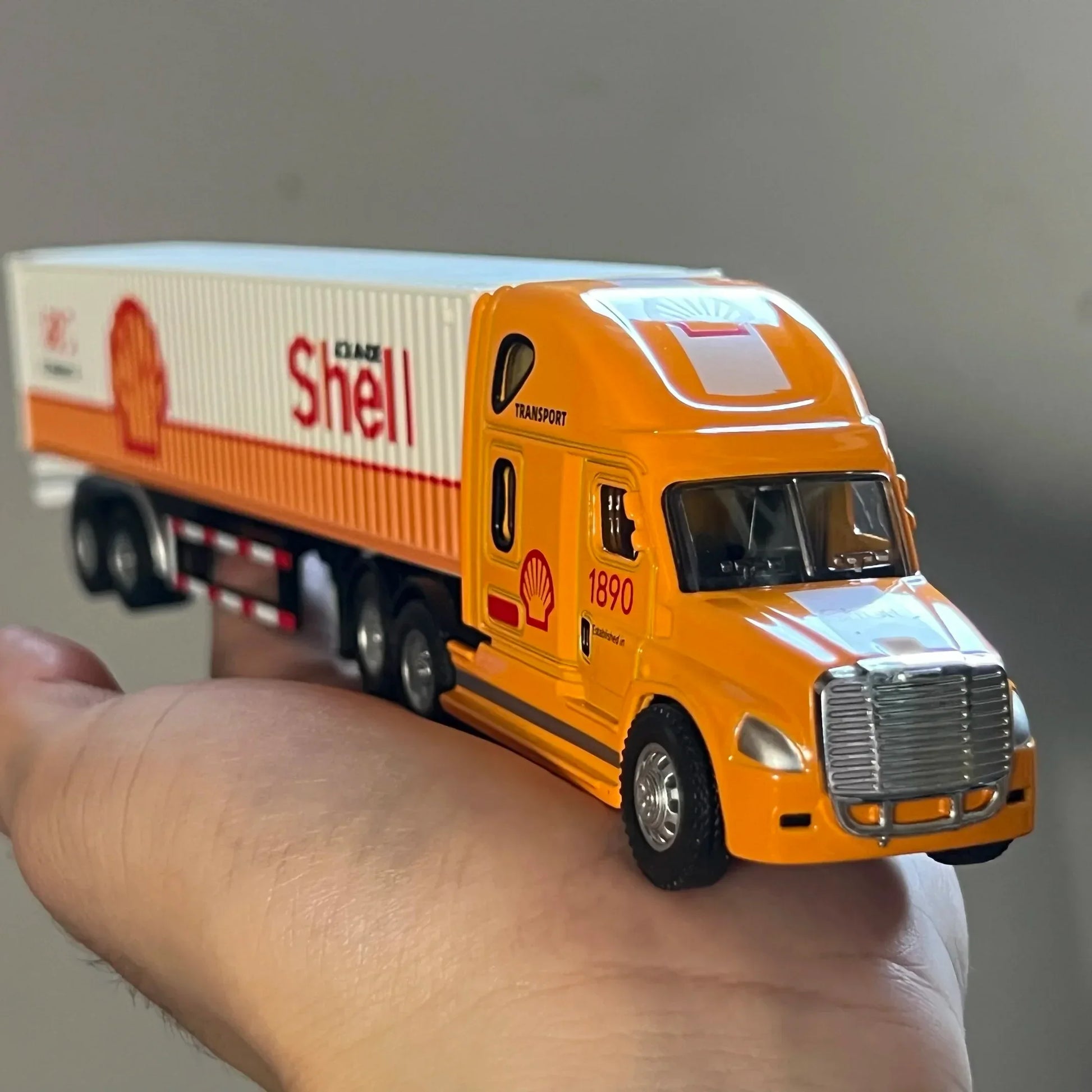 Diecast 1 To 64 Scania Container Truck Movable Joint For Collectors - ToylandEU