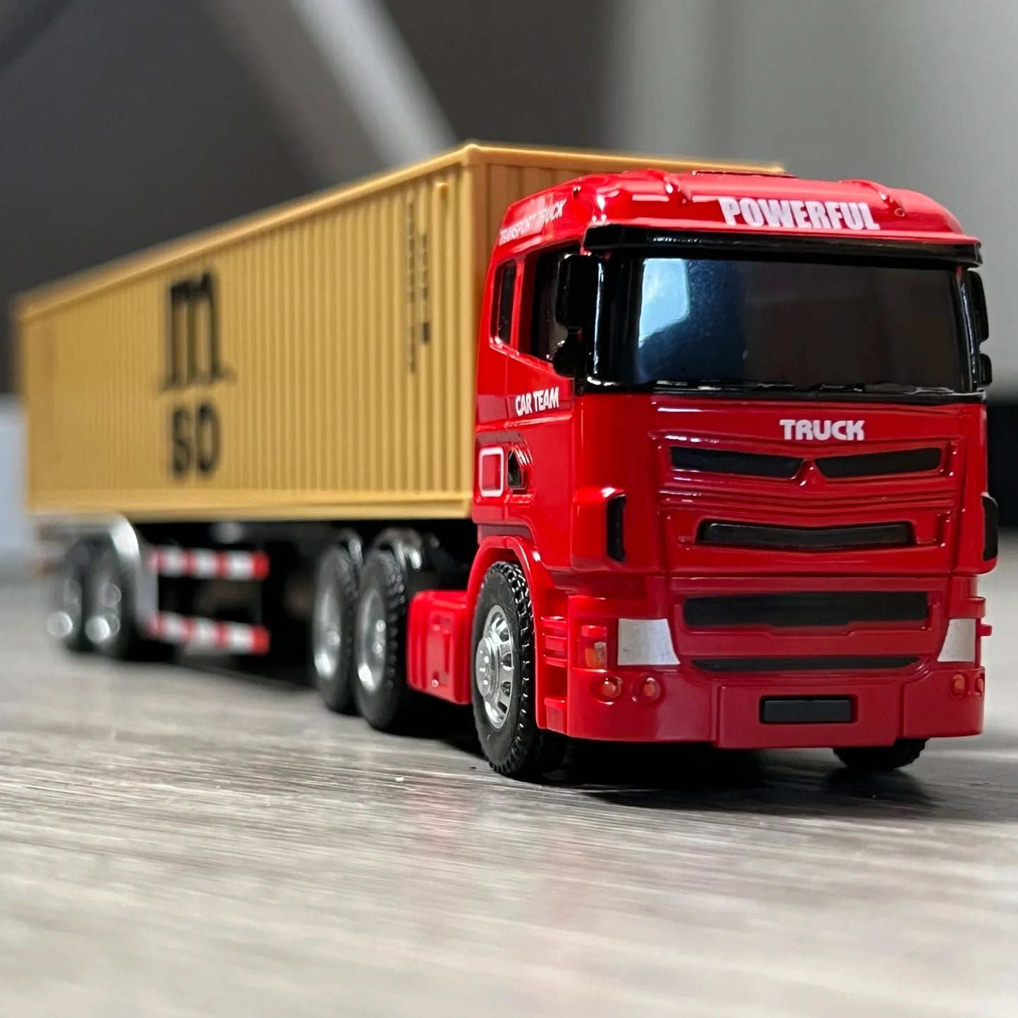 Diecast 1 To 64 Scania Container Truck Movable Joint For Collectors - ToylandEU