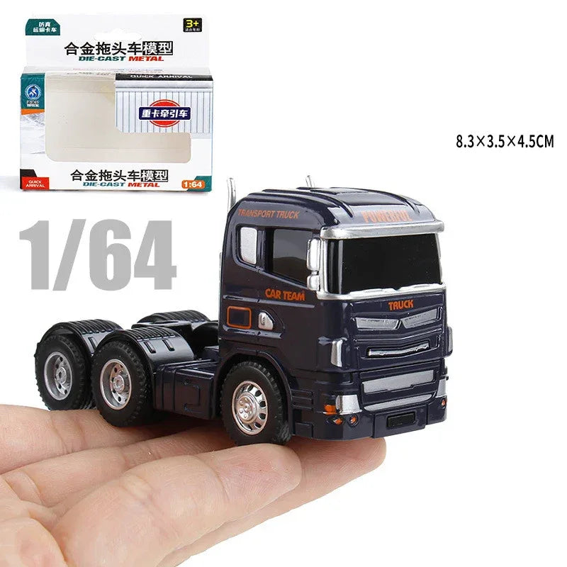 Diecast 1 To 64 Scania Container Truck Movable Joint For Collectors - ToylandEU