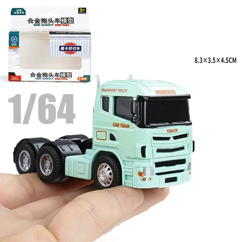 Diecast 1 To 64 Scania Container Truck Movable Joint For Collectors - ToylandEU