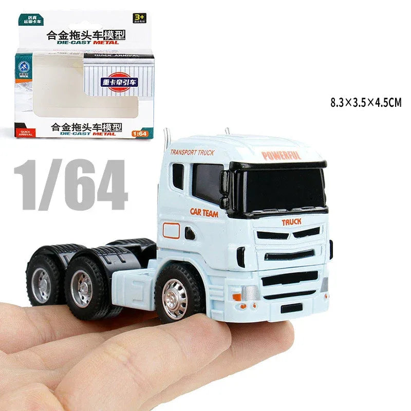 Diecast 1 To 64 Scania Container Truck Movable Joint For Collectors - ToylandEU