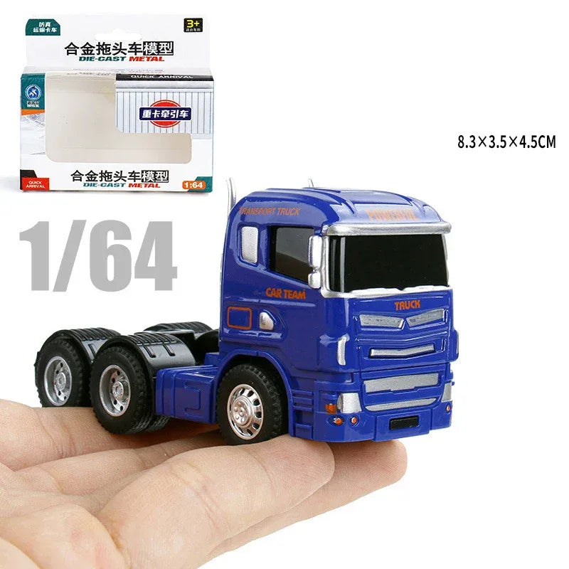 Diecast 1 To 64 Scania Container Truck Movable Joint For Collectors - ToylandEU