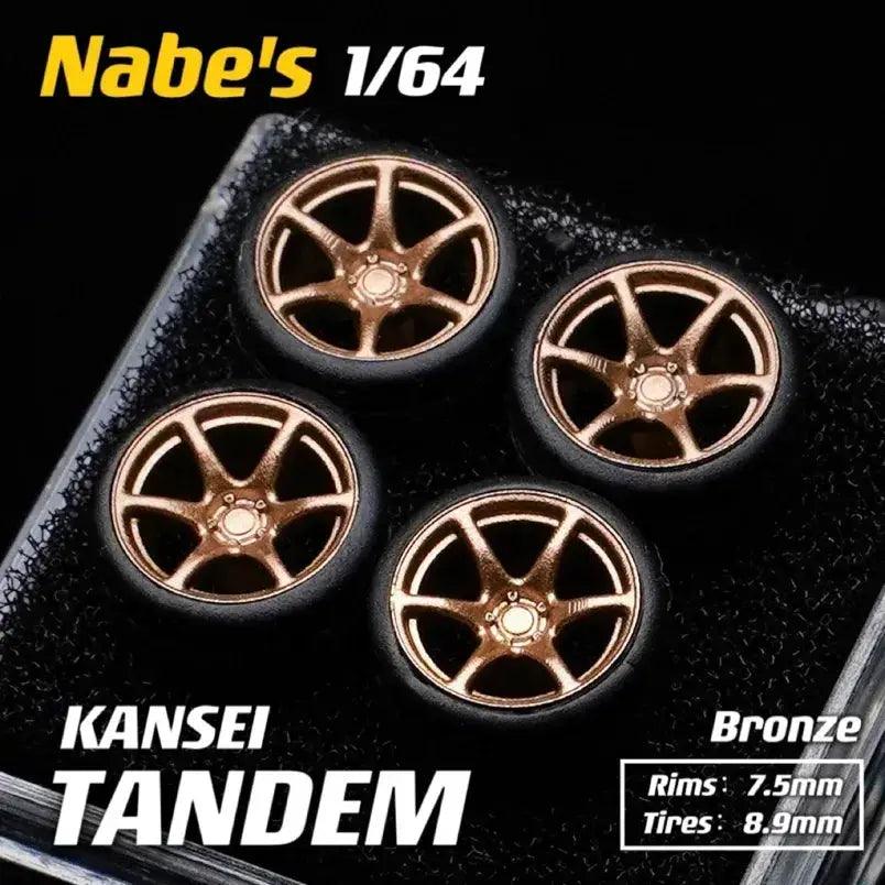  Diecast 1 To 64 Wheels Realistic Rubber Tires MiniGT -  ToylandEU™