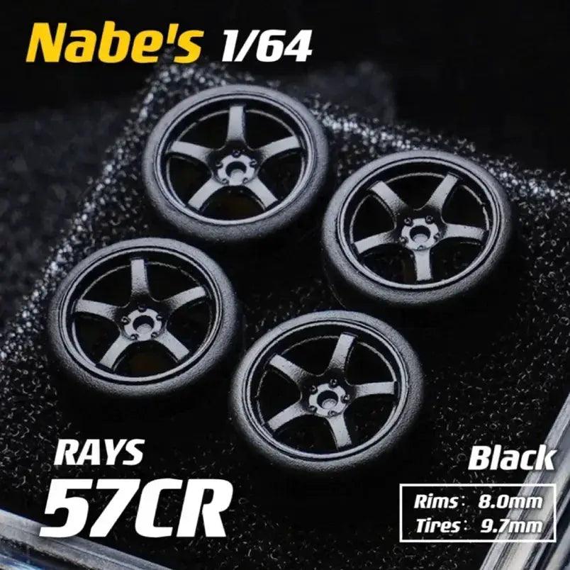  Diecast 1 To 64 Wheels Realistic Rubber Tires MiniGT -  ToylandEU™
