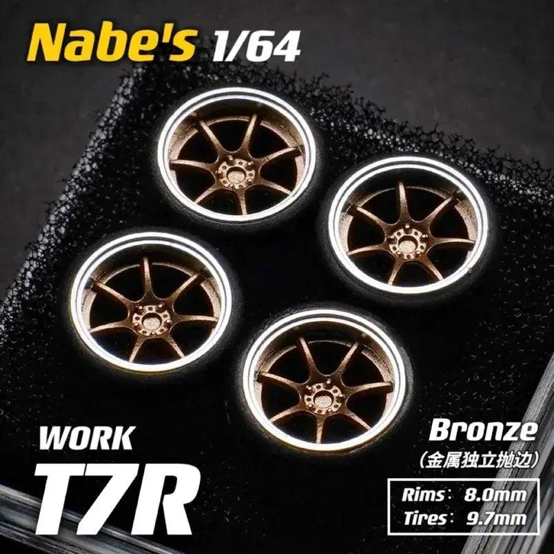  Diecast 1 To 64 Wheels Realistic Rubber Tires MiniGT -  ToylandEU™
