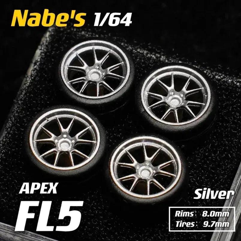  Diecast 1 To 64 Wheels Realistic Rubber Tires MiniGT -  ToylandEU™
