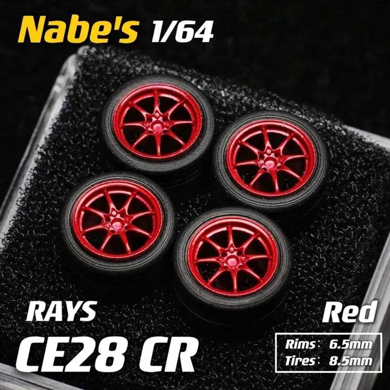 Diecast 1 To 64 Wheels With Realistic Rubber Tires MiniGT - ToylandEU