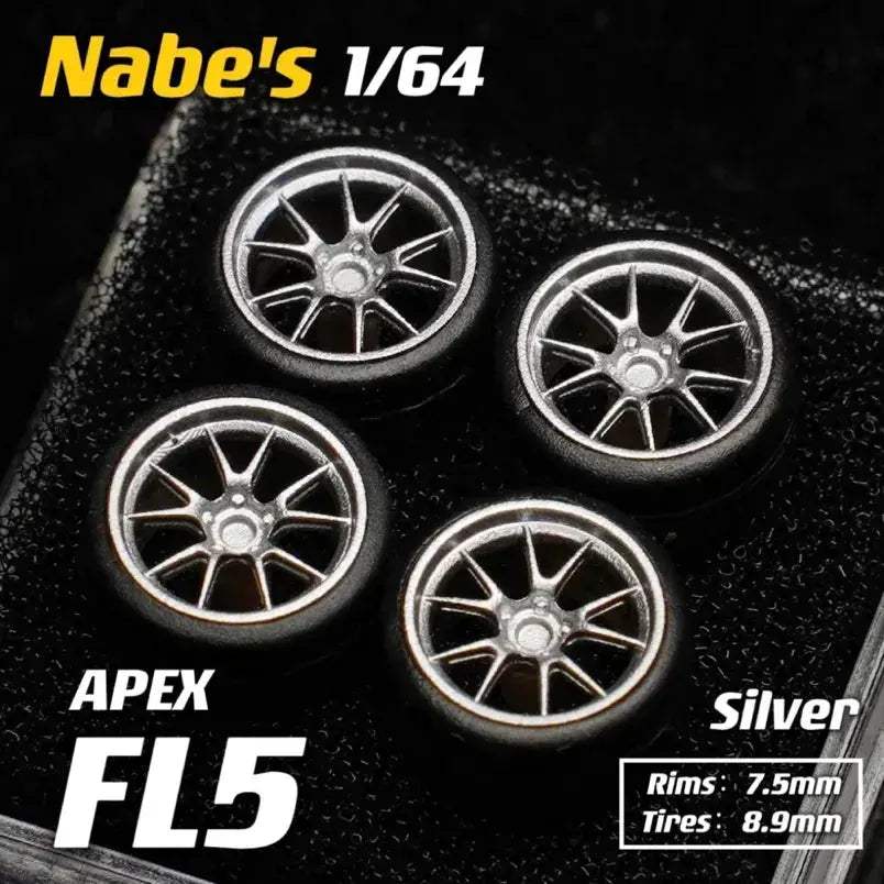 Diecast 1 To 64 Wheels With Realistic Rubber Tires MiniGT - ToylandEU