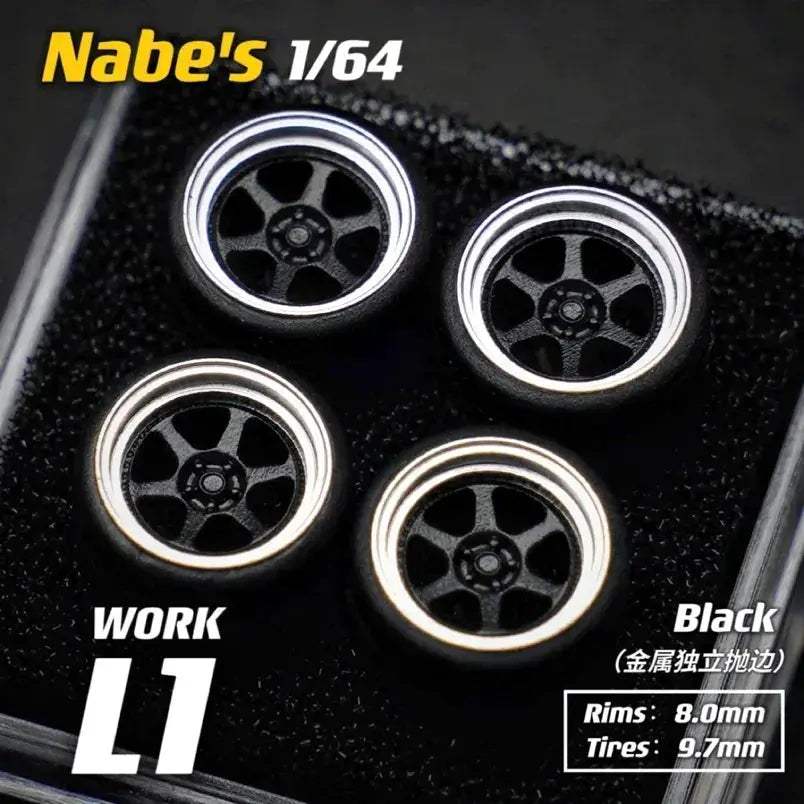 Diecast 1 To 64 Wheels With Realistic Rubber Tires MiniGT - ToylandEU