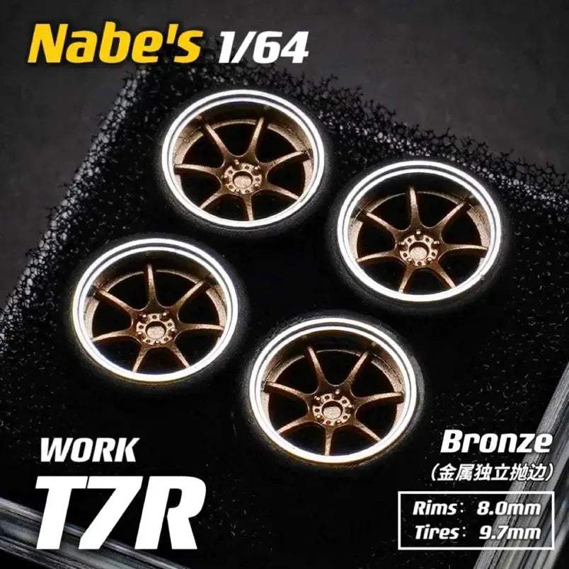 Diecast 1 To 64 Wheels With Realistic Rubber Tires MiniGT - ToylandEU