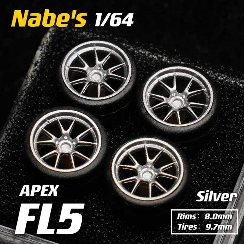 Diecast 1 To 64 Wheels With Realistic Rubber Tires MiniGT - ToylandEU