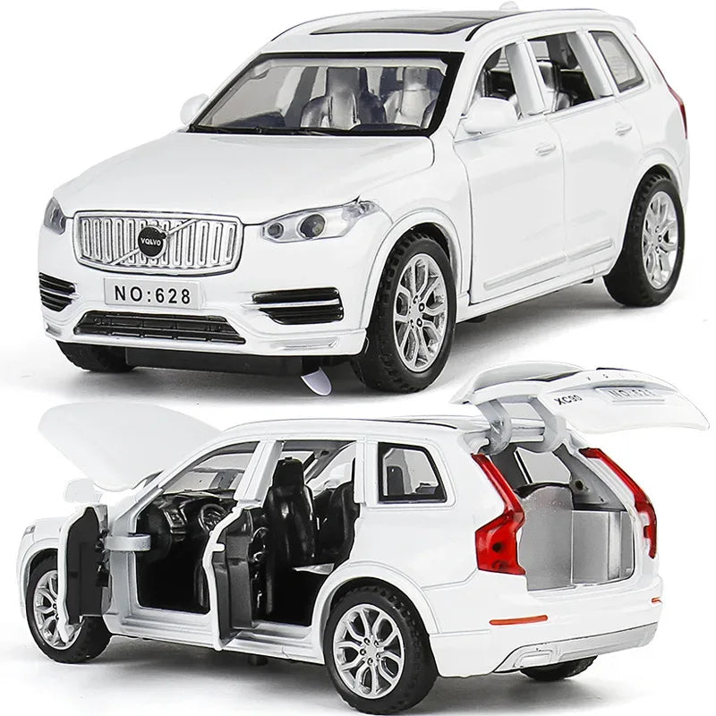 Diecast 1 to 32 Volvo XC90 SUV Model with Sound and Light for Kids - ToylandEU