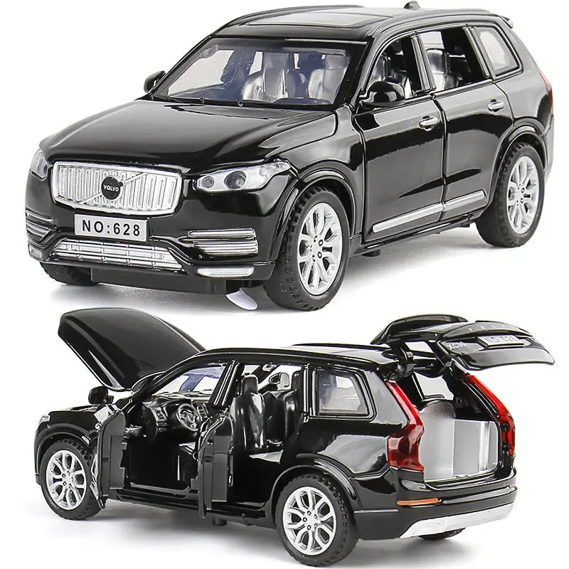 Diecast 1 to 32 Volvo XC90 SUV Model with Sound and Light for Kids - ToylandEU