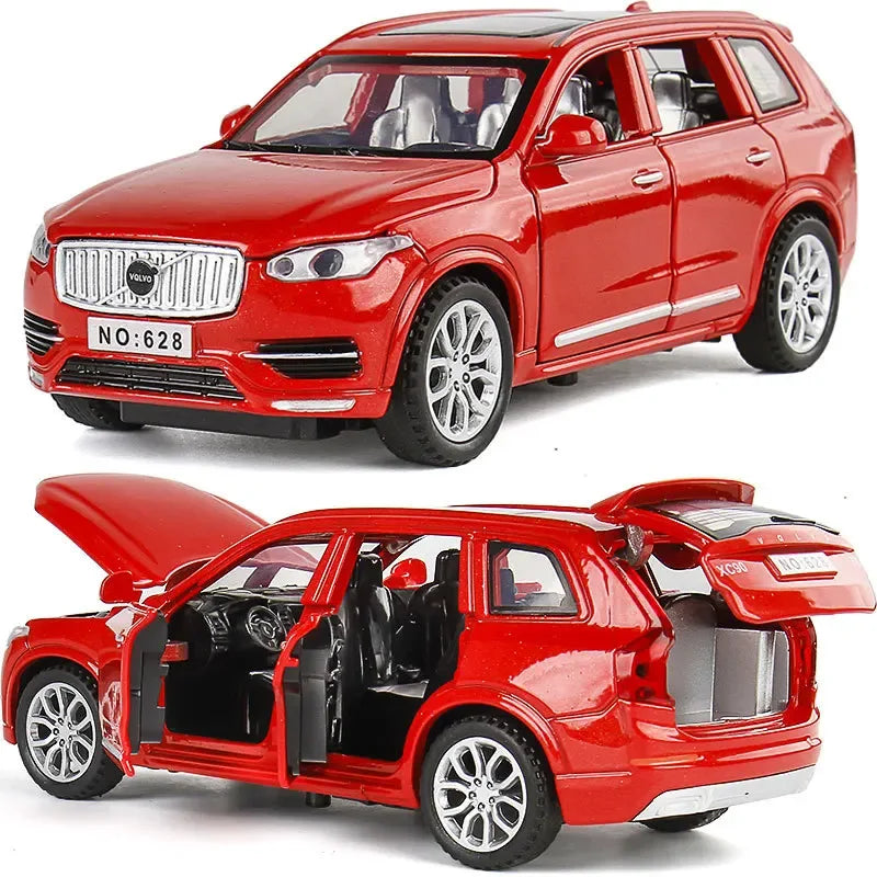 Diecast 1 to 32 Volvo XC90 SUV Model with Sound and Light for Kids - ToylandEU