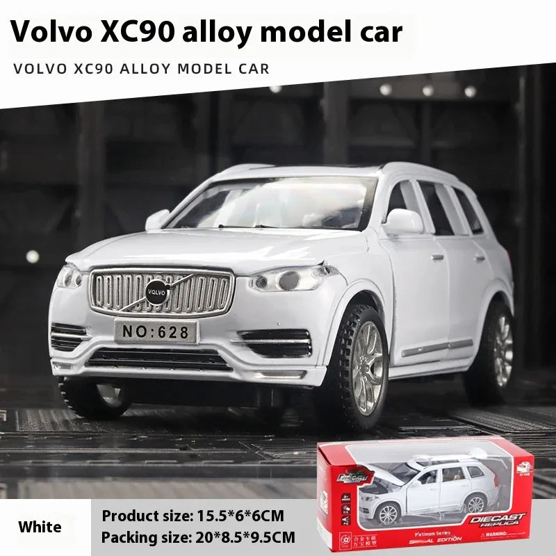 Diecast 1 to 32 Volvo XC90 SUV Model with Sound and Light for Kids - ToylandEU