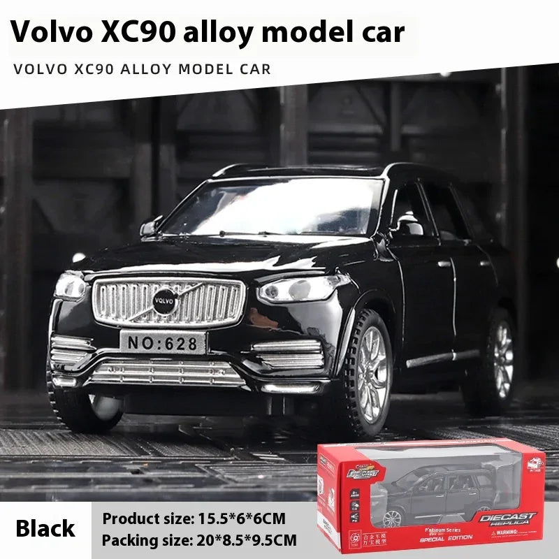 Diecast 1 to 32 Volvo XC90 SUV Model with Sound and Light for Kids - ToylandEU