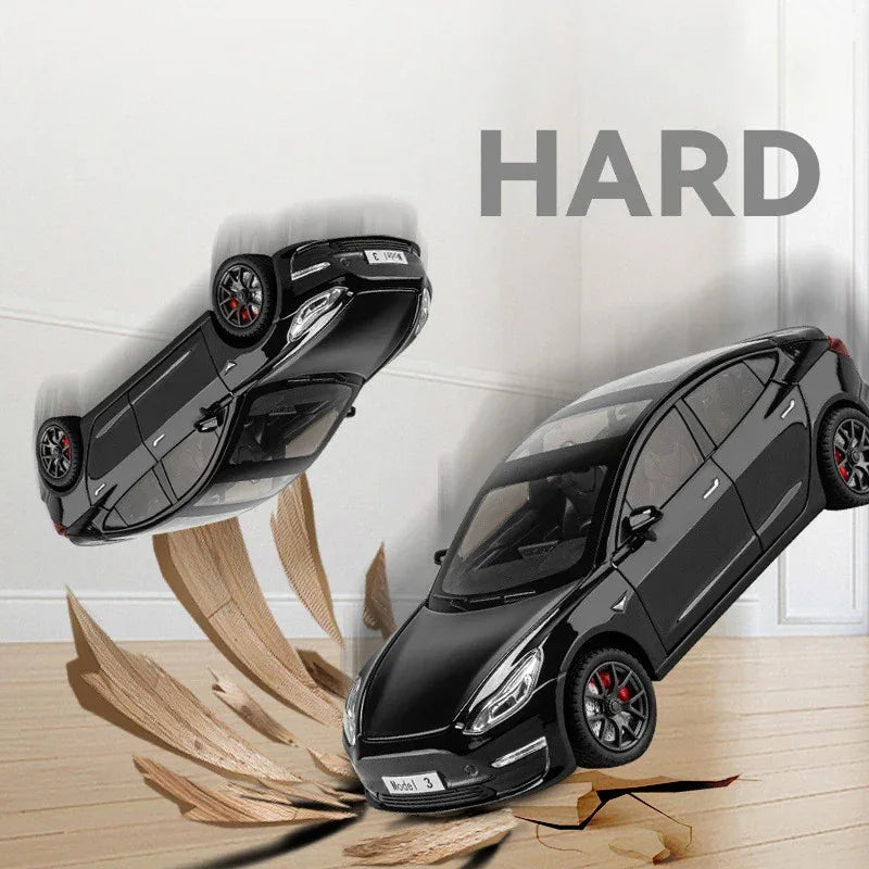 Diecast 1to24 Scale Alloy Car Model With Sound Light For Collectors - ToylandEU