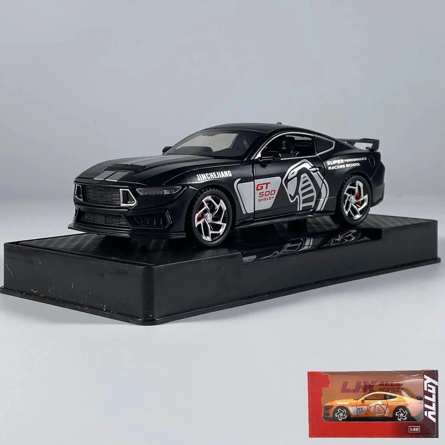  Diecast Alloy 1 32 Ford Mustang GT500 Pull Back Sound -  ToylandEU™