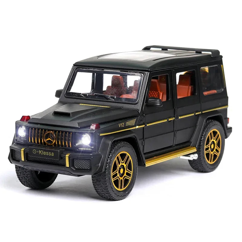 Diecast Alloy 1 To 24 Mercedes Benz G63 AMG Off Road Model For Children - ToylandEU