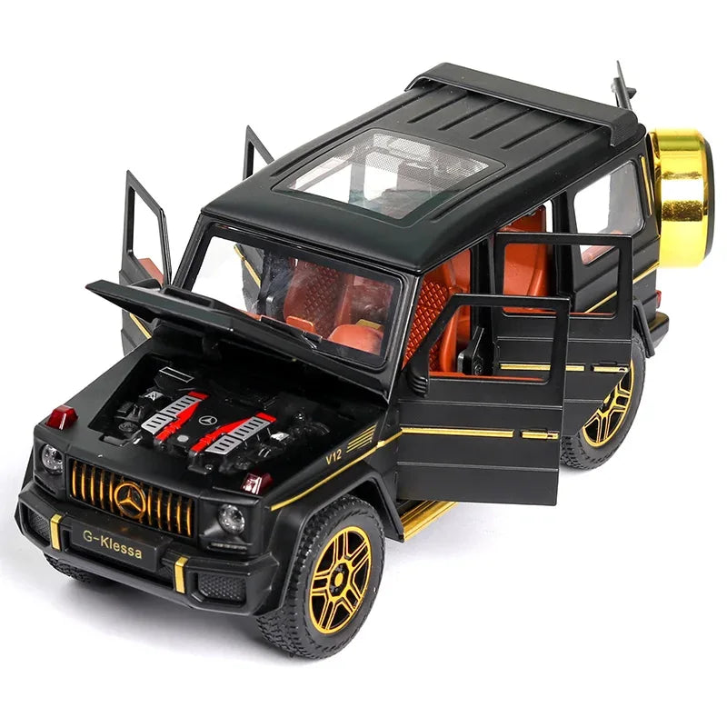 Diecast Alloy 1 To 24 Mercedes Benz G63 AMG Off Road Model For Children - ToylandEU