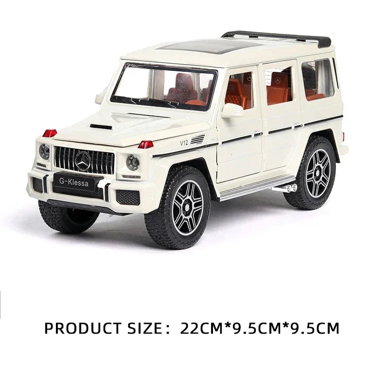 Diecast Alloy 1 To 24 Mercedes Benz G63 AMG Off Road Model For Children - ToylandEU