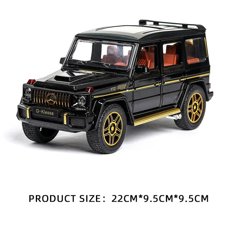 Diecast Alloy 1 To 24 Mercedes Benz G63 AMG Off Road Model For Children - ToylandEU