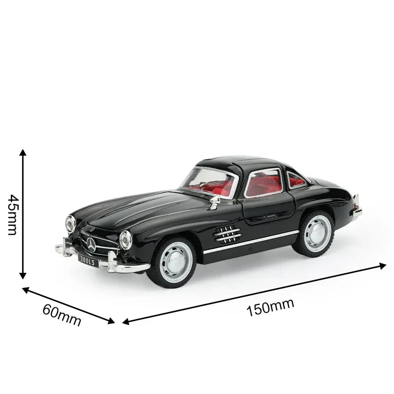 Diecast Alloy Car 1:32 Scale Mercedes Benz 300SL For Boys - ToylandEU