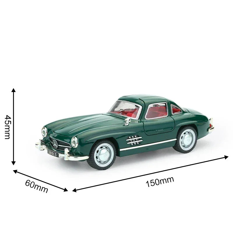 Diecast Alloy Car 1:32 Scale Mercedes Benz 300SL For Boys - ToylandEU