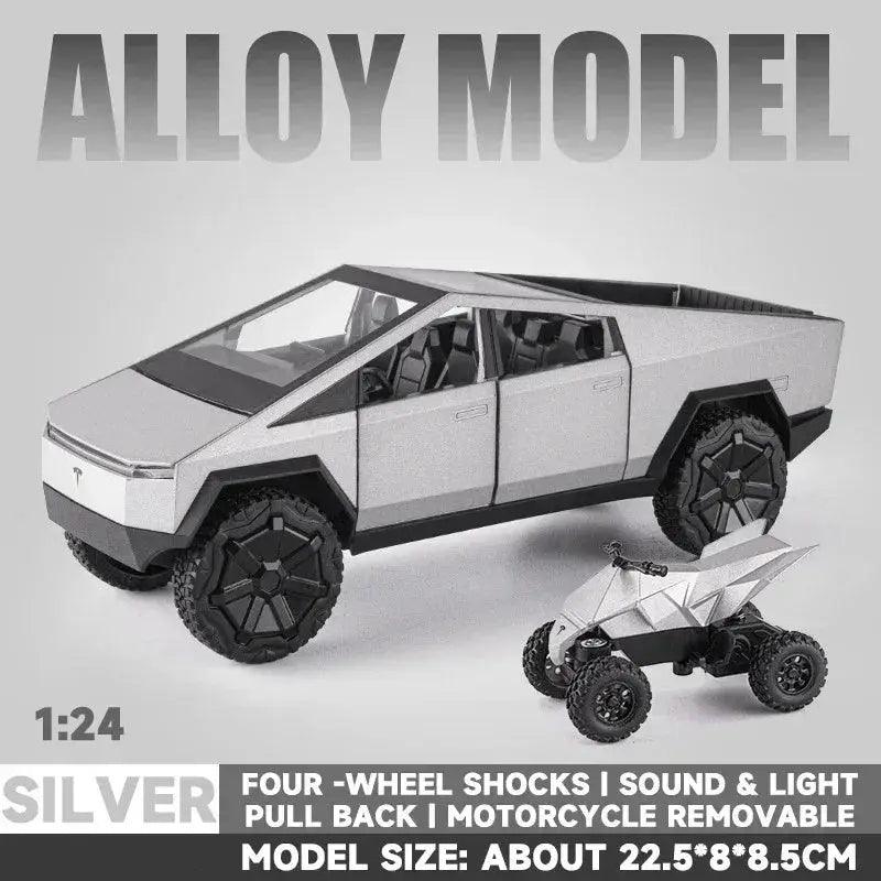  Diecast Alloy Cybertruck Model Car For Kids Durable -  ToylandEU™