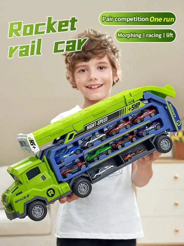 Diecast Alloy Flying Car Puzzle Set With High Impact - ToylandEU