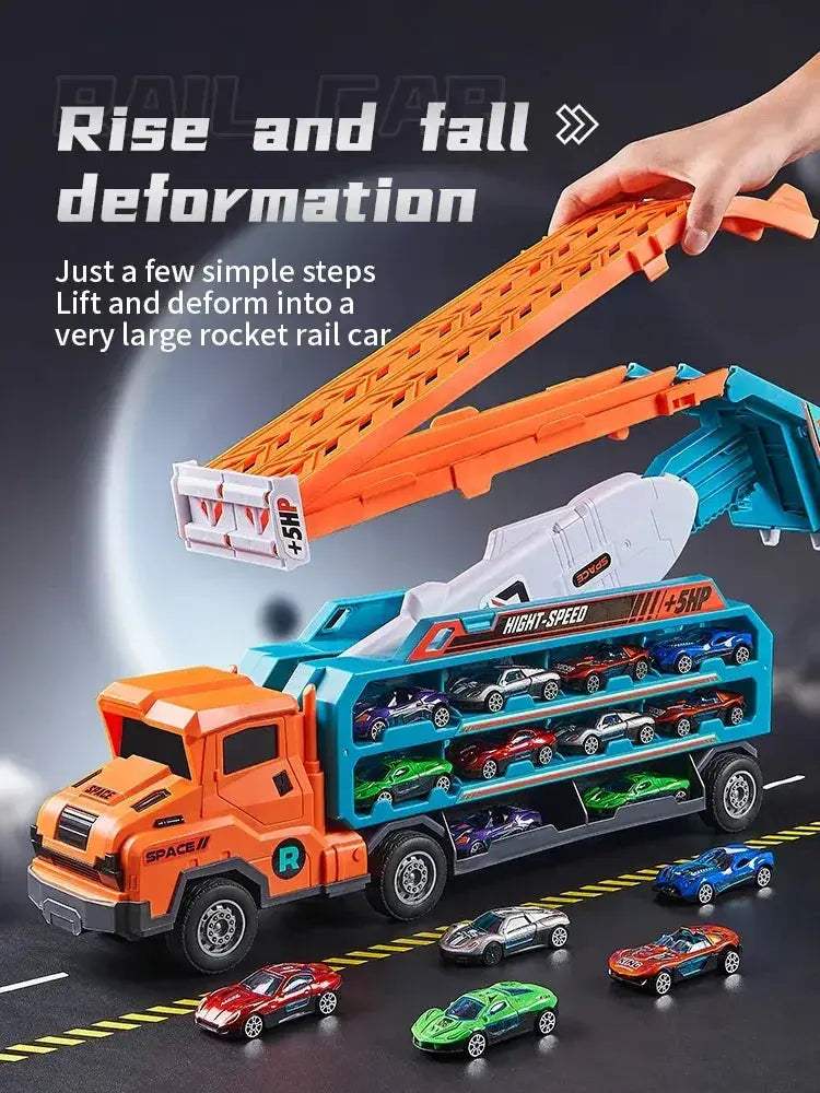 Diecast Alloy Flying Car Puzzle Set With High Impact - ToylandEU