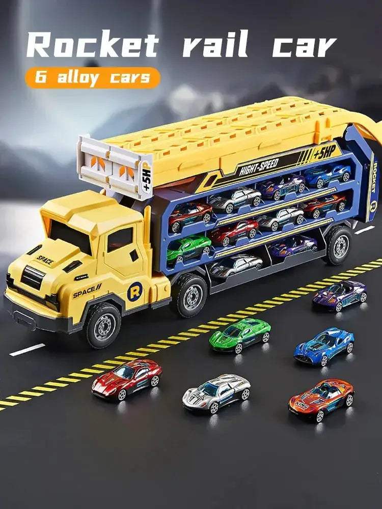 Diecast Alloy Flying Car Puzzle Set With High Impact - ToylandEU