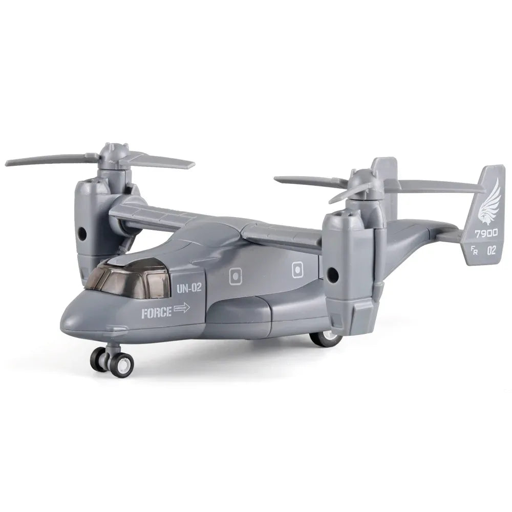 Diecast Alloy Osprey Transporter Fighter Aircraft for Collectors - ToylandEU