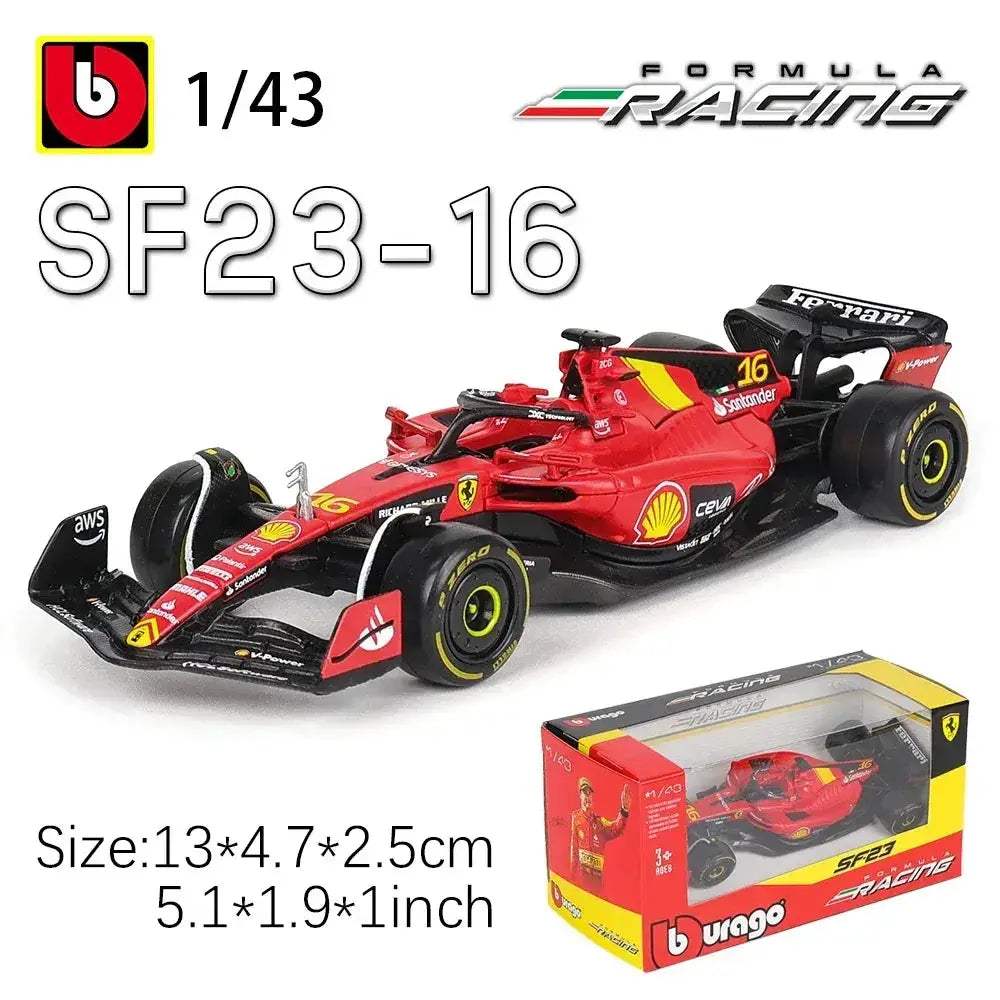 Diecast Aston Martin F1 AMR23 Model Car Scale Highly Detailed - ToylandEU