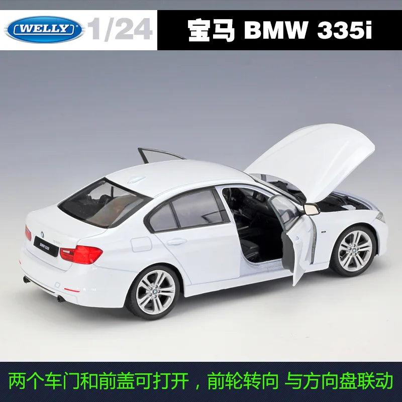  Diecast BMW 335i 1:24 Welly Diecast Car|Toylandeu™ 