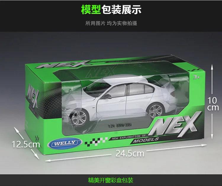  Diecast BMW 335i 1:24 Welly Diecast Car|Toylandeu™ 