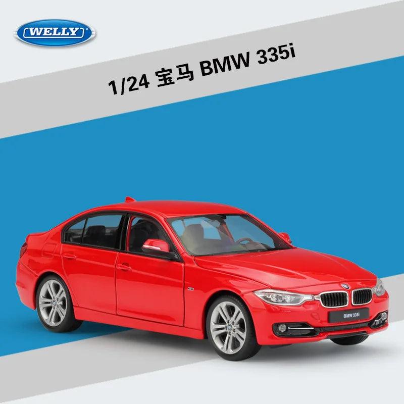  Diecast BMW 335i 1:24 Welly Diecast Car|Toylandeu™ 