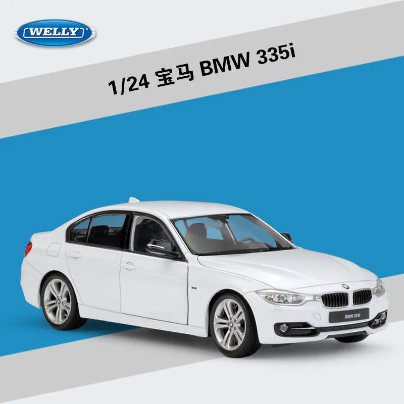  Diecast BMW 335i 1:24 Welly Diecast Car|Toylandeu™ 