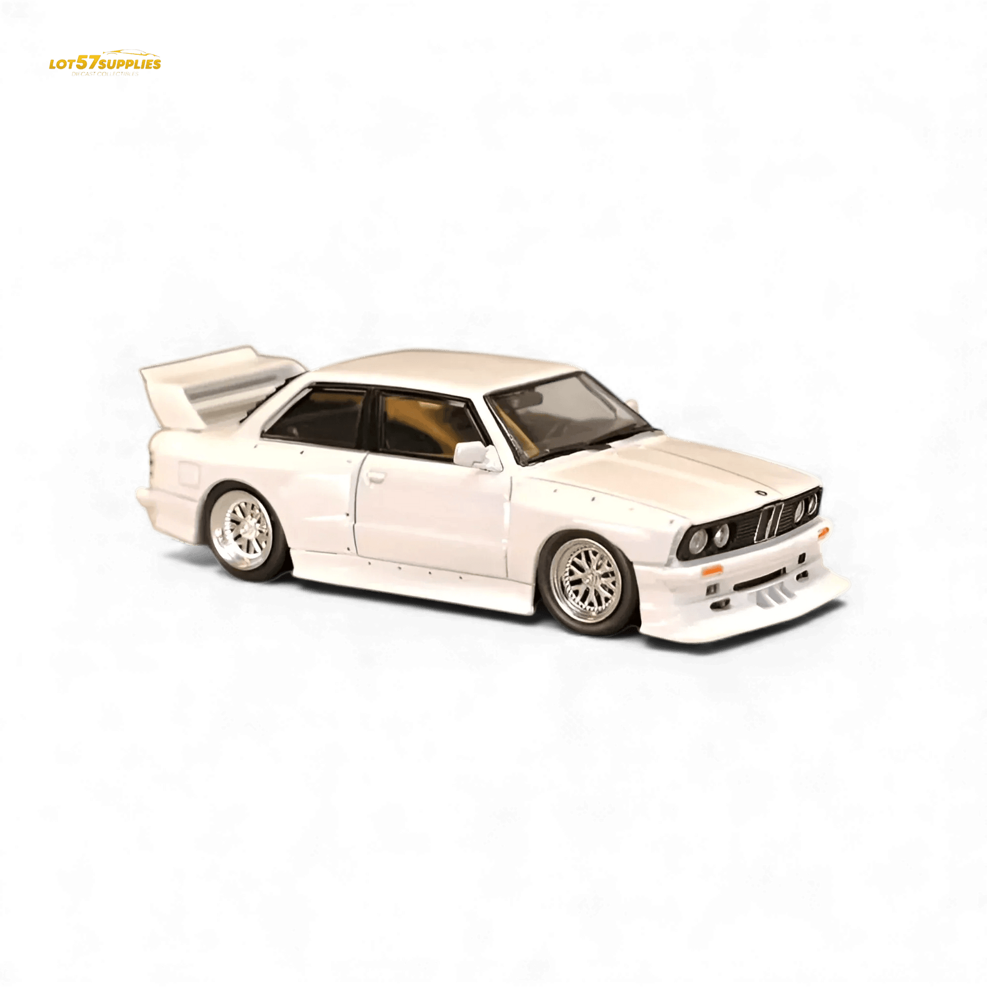  Diecast BMW E30 M3 LTO Modified 1 64 White Edition -  ToylandEU™