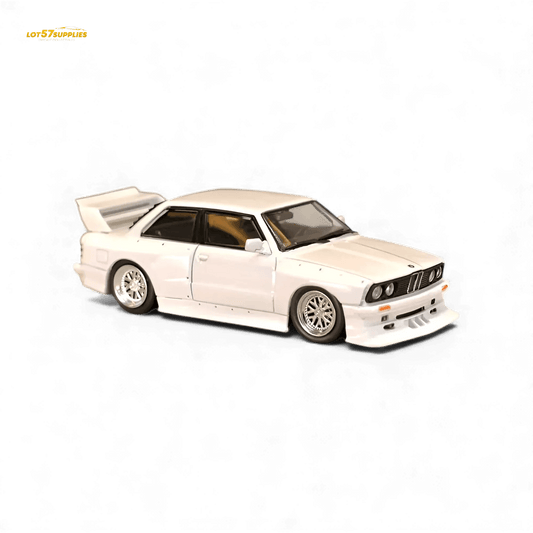  Diecast BMW E30 M3 LTO Modified 1 64 White Edition -  ToylandEU™