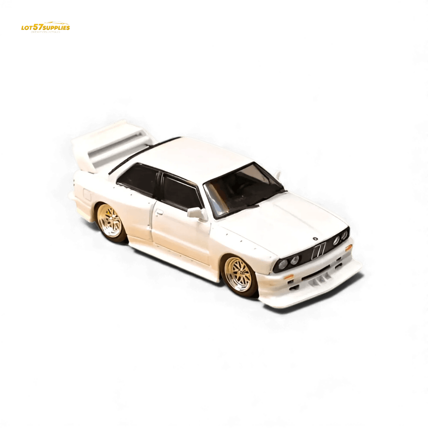  Diecast BMW E30 M3 LTO Modified 1 64 White Edition -  ToylandEU™